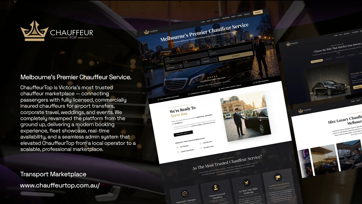 Chauffeur Top luxury transport marketplace platform