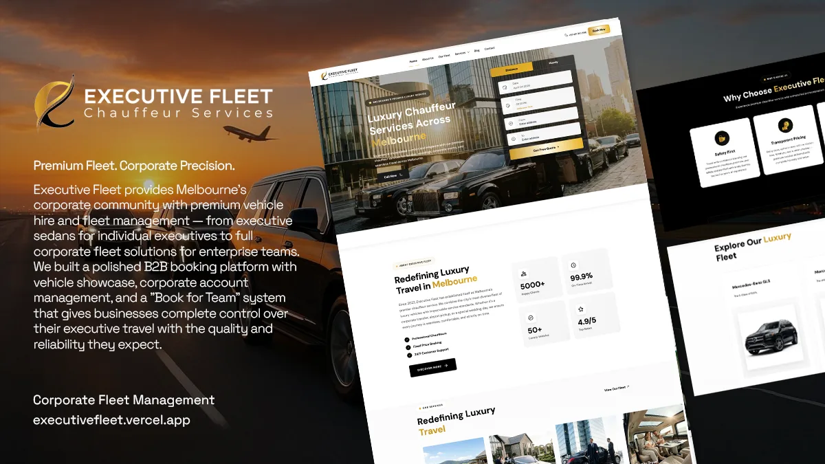 Executive Fleet corporate fleet management platform